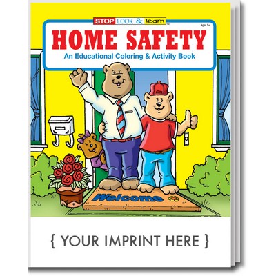 Home Safety Coloring Book