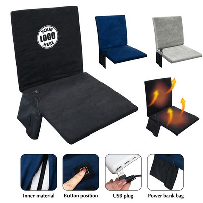 Outdoor Warm Folding Heated Seat Chair Office Cushion