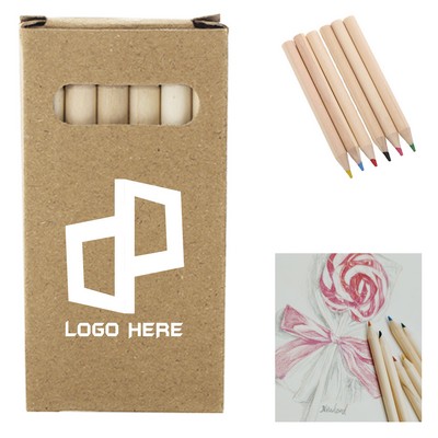 6-Piece Colored Pencil Set
